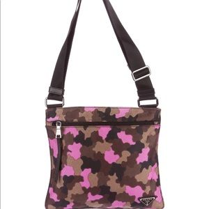 Prada Tessuto Camouflage Crossbody Bag
